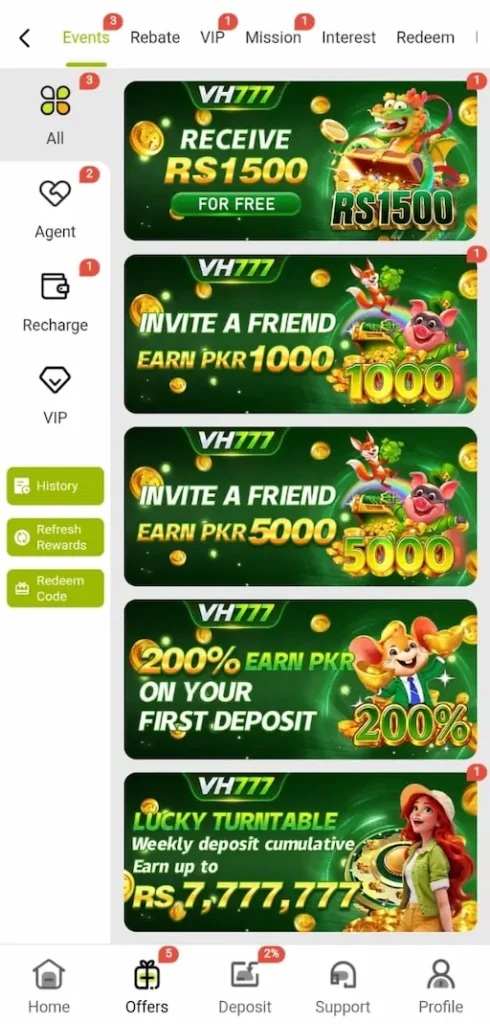 VH777 Game