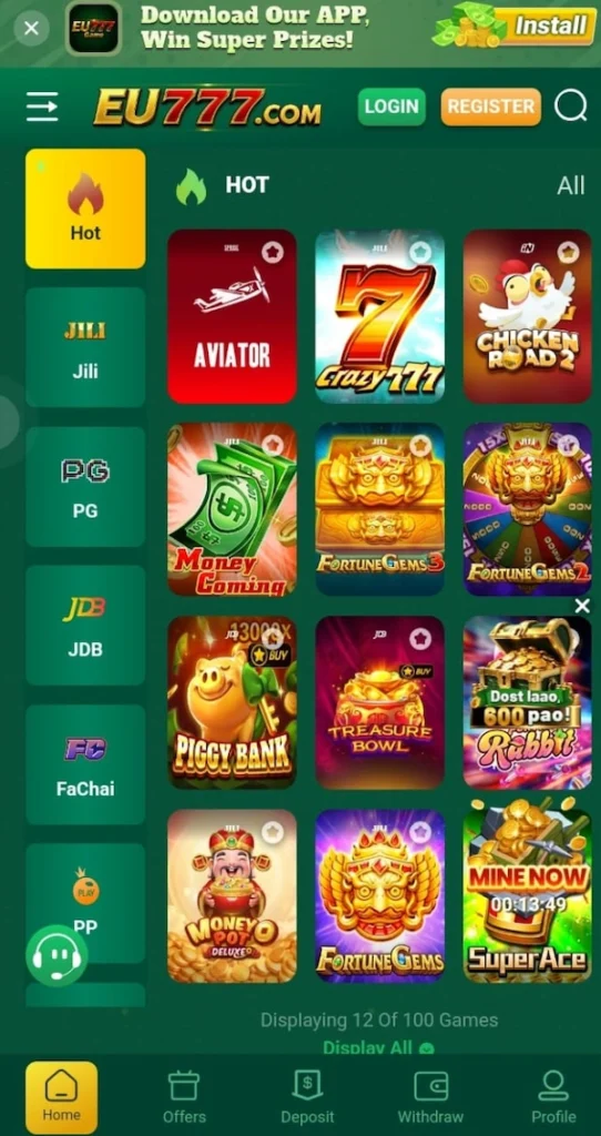 EU777 Game