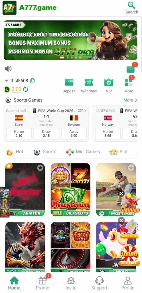 A777 Game